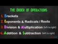 Order of Operations Quiz
