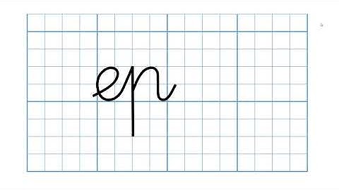 Hướng dẫn viết vần ep