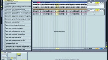 1 Minute Ableton Live Tutorial - Top Middle Right bit