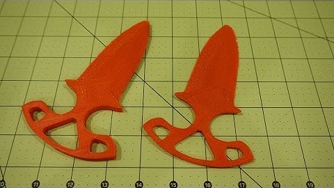 3D Printed  CS:GO Shadow Daggers