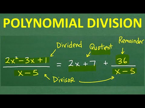 How To Divide Polynomials Long Division And Synthetic Division