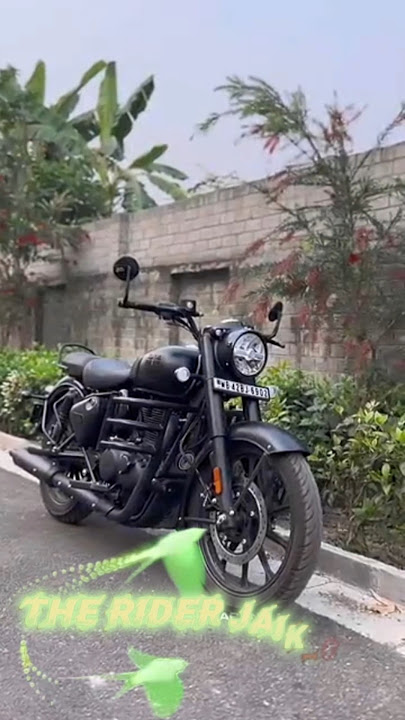 Royal enfield black bulet !! 😲❌🏍️