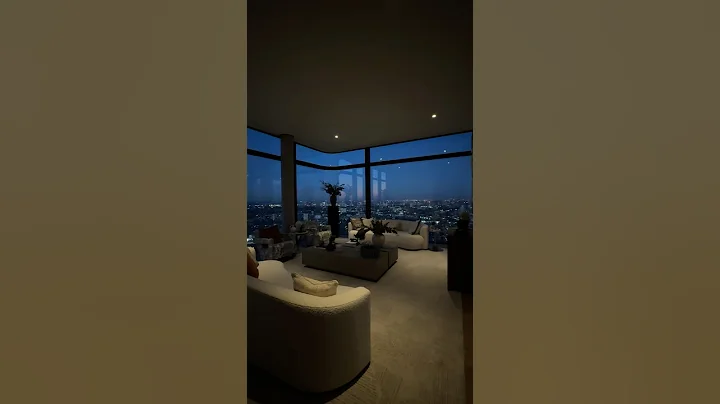 Inside The £9,000,000 Penthouse At Night In Principal Tower