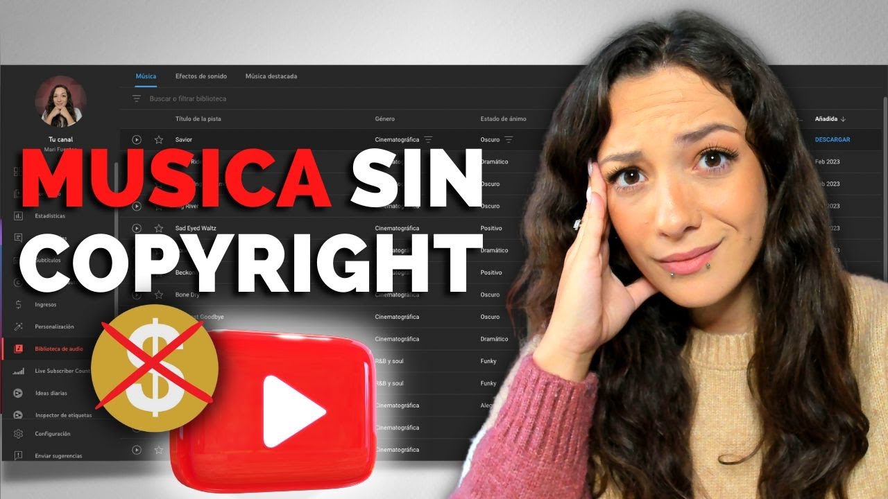 Como descargar MUSICA sin Copyright para Youtube [GRATIS] 2022