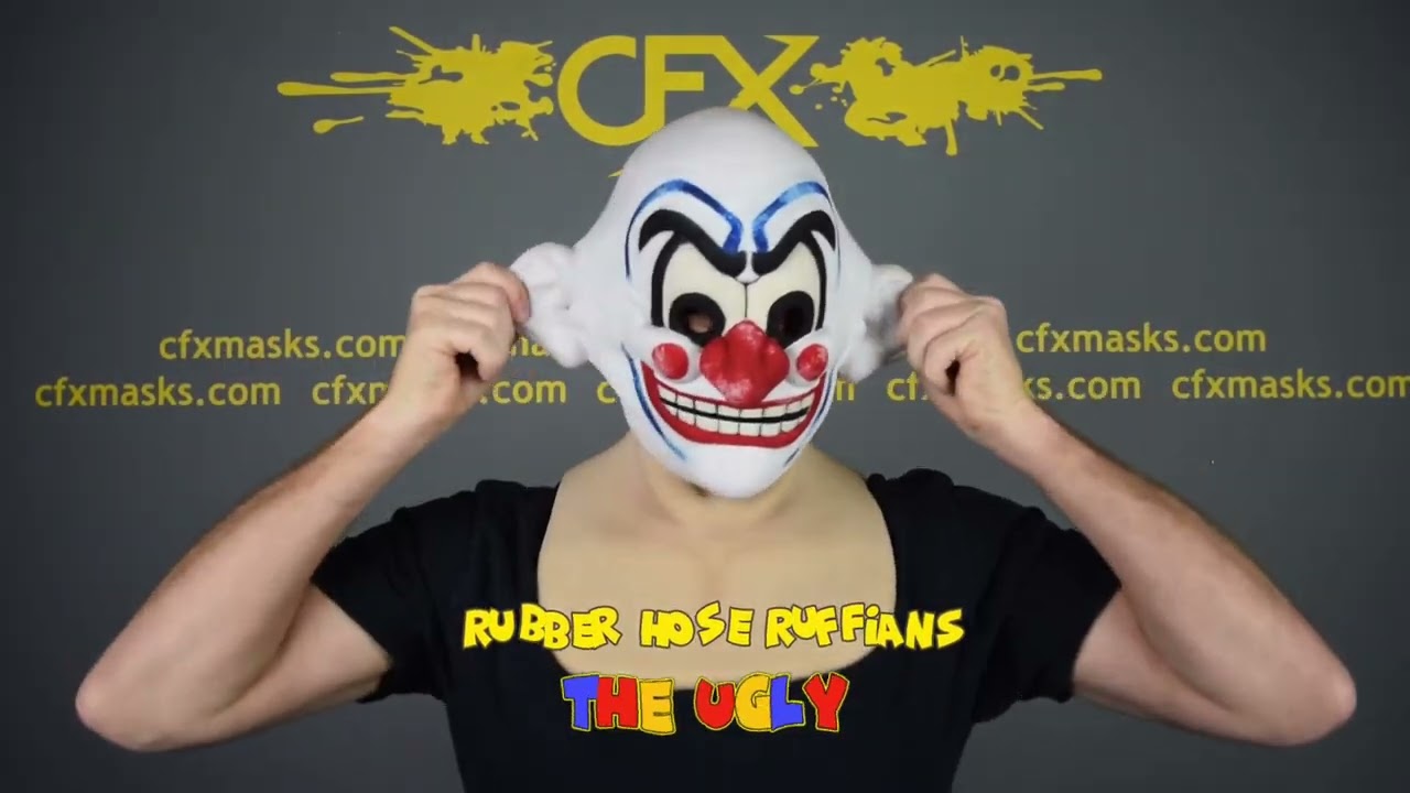 CFX Masks Rubber Hose Ruffian The Ugly Silicone Mask Movement Video