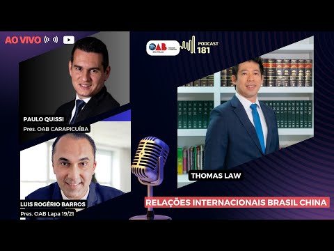 Entrevista com Dr. Thomas Law - "Relações internacionais Brasil China"