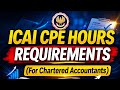 ICAI CPE Hours Explained: Completion, Rules & Consequences for Non-Compliance