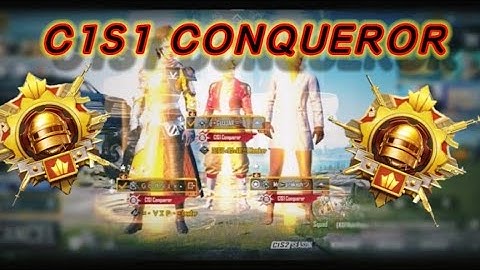 C1S1.   CONQUEROR. ENTRY 😈😈😈⚡#pubgmobile #bgmi  #conqueror #c1s1conqueror ,#conquerorentry #shorts