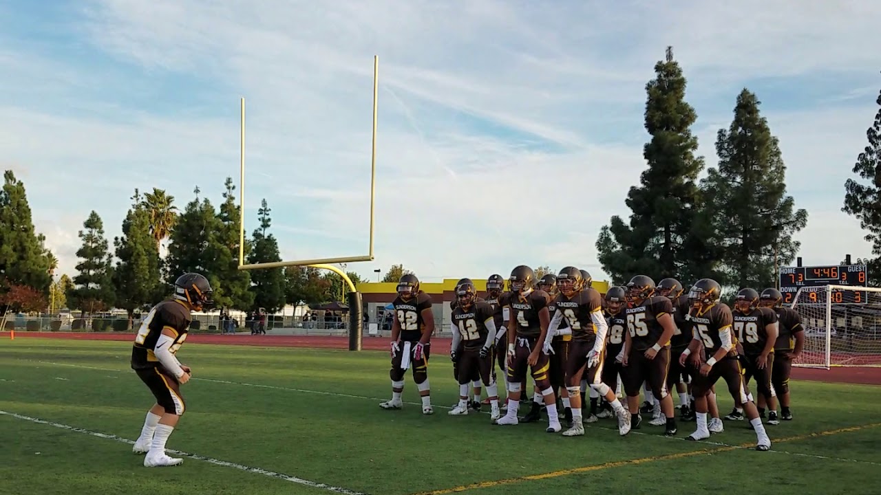 Gunderson High School Football (2017) YouTube