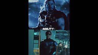 Thor vs Nightwing#thor#nightwing#dc #marvel#mcu#dcu#shorts