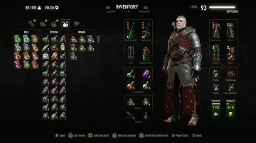 Messing around Witcher 3