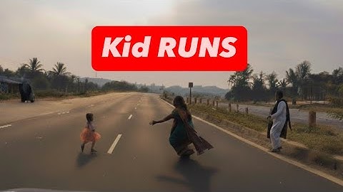 A Kid Ran Into the Road… This Driver’s Reflexes Saved Her!