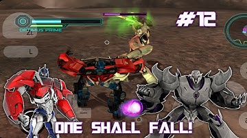Transformers Prime: The Game Walkthrough Part 12 | One Shall Fall (Optimus Prime)