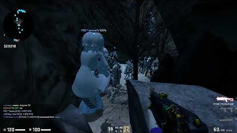 카스글옵 좀비탈출 (CSGO:ZE) / ze_yurilnier_beta007 / Phase(단계) : FRIGUS / PSE server /