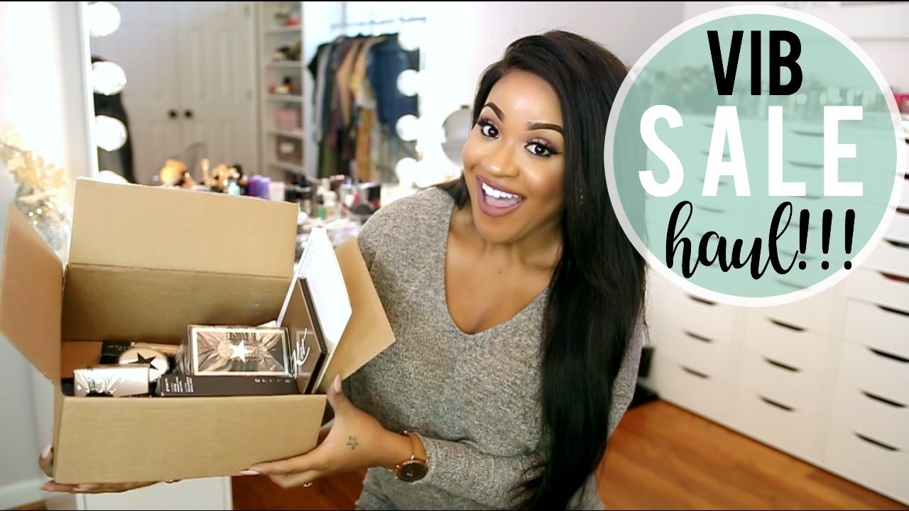 SEPHORA VIB SALE HAUL 2016 + GIVEAWAY  || NitraaB