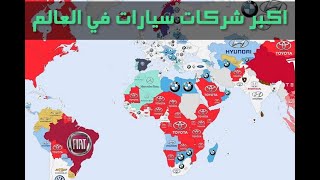 أكبر الشركات المصنعة للسيارات في العالم منذ 2000 حتى  2019