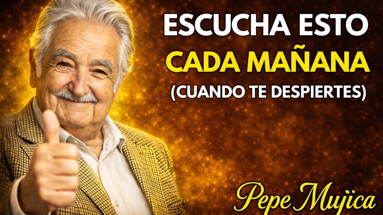 🙏 MIRA ESTE VIDEO CADA MAÑANA – El MEJOR DISCURSO MOTIVACIONAL de PEPE MUJICA