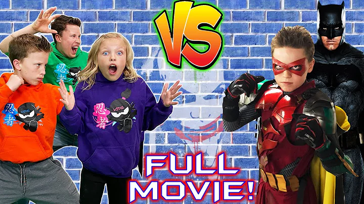Ninja Kidz Team Up With Batman and Robin Movie Rem...