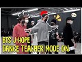 BTS J-Hope Dance Teacher Mode On | Jimin Support J-Hope In The Choreography