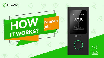 【GlocalMe】Numen Air - How it works (5G Cloud SIM Mobile WiFi Hotspot)
