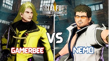 FF COTW ▰ Gamerbee (Kain) vs Nemo (Billy) ▰ Fatal Fury CotW High Level Gameplay