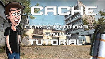 CS:GO - Cache Tutorial (Extra/Situational Smokes)