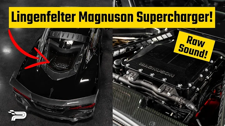 C8 Corvette Lingenfelter Magnuson Supercharger Raw Sounds!