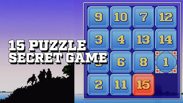 Final Fantasy Pixel Remaster How To Play 15 Puzzle (Hidden Game Trophy Guide)