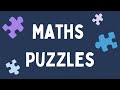 Maths puzzles with answers