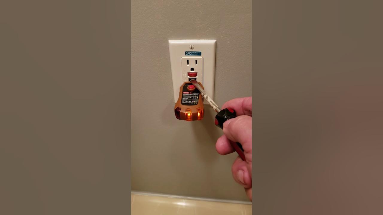 faulty GFCI receptacle YouTube