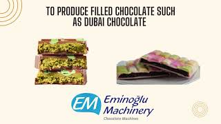 Chocolate Shell Line Çi̇kolata Kabuk Hatti