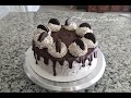 Oreo Ice Cream Cake. How to make an oreo ice cream cake