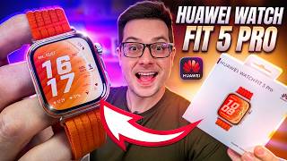 Huawei Watch Fit 5 Pro: Vale a Pena Comprar? Review COMPLETO!