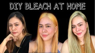 DYEING MY HAIR | DIY BLEACH AT HOME | SILVER GRAY HAIR COLOR