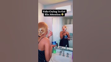 Fake Crying To Get His Attention #shorts