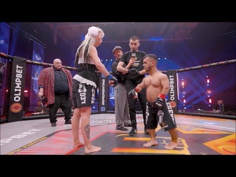 Cell Jr. Little Man vs Blonde Bimbo In An MMA Match | Things Take A Turn For The WORST