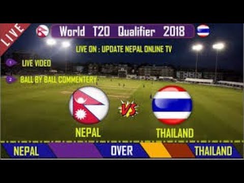 2018 ICC World Twenty20 Asian Eastern Sub Regional Qualifier Nepal vs thailand
