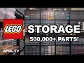 Lego storage ideas how we organize over 500000 lego parts