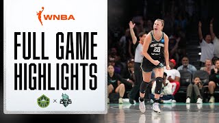 Seattle Storm vs. New York Liberty | FULL GAME HIGHLIGHTS | July 8, 2023