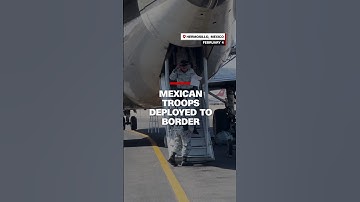 Mexican troops deployed to US border