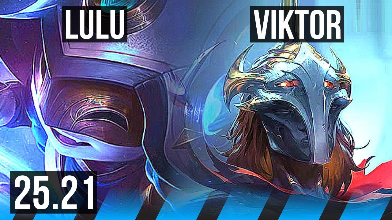 LULU vs VIKTOR (MID) | EUW Diamond | 25.21