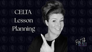 CELTA lesson planning support