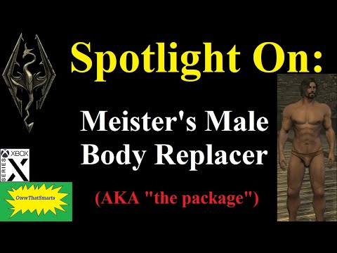 Skyrim (mods) - Spotlight On: Meister's Male Body Replacer - YouTube