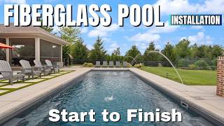 How To Build a Fiberglass Pool Project From (Start to Finish)