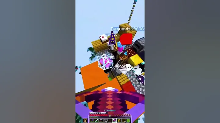 Insane 1v5 clutch in lava rise #minecraft #viral #shorts #funny #minecraftfunny #clutches