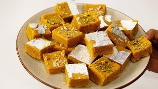 बेसन की बर्फी / चक्की बनाने की रेसिपी cookingshooking hindi halwai jaisi besan ki chakki barfi