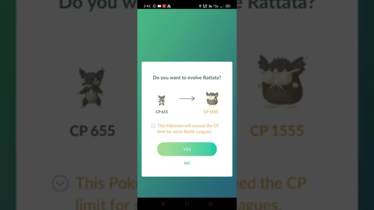 Rattata evolve to.......? Guess the Pokemon . 