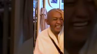 Momen Kocak Kepala Denny Caknan Diseplak Cak Percil Yang Sama-sama Gundul Saat Di Mekkah #shorts