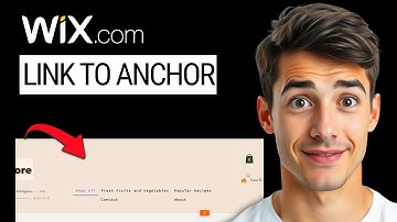 Hoe u menu-items aan ankers koppelt in Wix (de gemakkelijkste manier) (gids 2025)