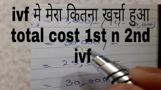 #ivf cost in India/delhi. मेरा कितना खर्चा हुआ?my ivf total cost #embryotransfer#ivfcostinindia screenshot 1